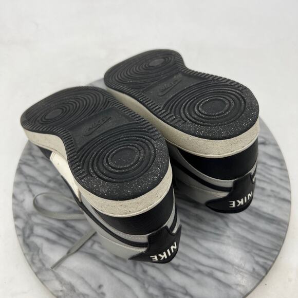 Nike Mens 7.5 Shoes Multi Court Vision Mid Basketball Light Smoke DN3577-002 - Picture 8 of 13